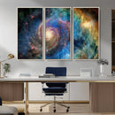 Spiral Galaxy Wall Art Canvas Print