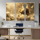 Golden Buddha Wall Art | Yoga Room Decor and Meditation Room by MyGreatCanvas | Canvas Wall Art Prints | Photo Prints & Wall Decor