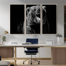 Bear Canvas Print | Wildlife Wall Art for Cabin Decor |