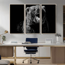 Bear Canvas Print | Wildlife Wall Art for Cabin Decor |