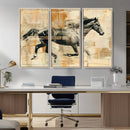 Chines Style Running Horse Western Wall Art | Farmhouse Wall