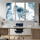 Abstract Jellyfish Canvas Print Wall Art