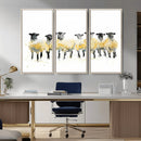 Farmhouse Wall Art Sheep Print | Ready to Hang Framed Canvas by MyGreatCanvas | Canvas Wall Art Prints | Photo Prints & Wall Decor