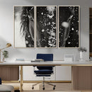 Winter Horse Snow Wall Art Canvas Print