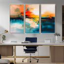 Colorful Abstract Wall Art | Bold Modern Canvas Print |