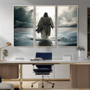 Jesus Walking on Water Wall Art | Canvas Print | Ready to
