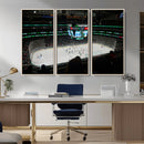 American Airlines Center Dallas Stars Wall Art Canvas Print