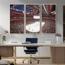 Barton Malow Little Caesars Arena Detroit Wall Art Canvas