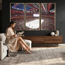 Barton Malow Little Caesars Arena Detroit Wall Art Canvas