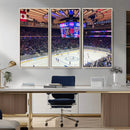 Madison New York Rangers Hockey Stadium Wall Art Canvas