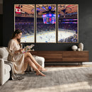 Madison New York Rangers Hockey Stadium Wall Art Canvas