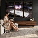 Rogers Place Edmonton Oilers Ice Hockey Stadium Wall Art,