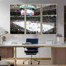 Sharks Arena Blackhawks Sharks Ice Hockey Stadium Wall Art by MyGreatCanvas | Canvas Wall Art Prints | Photo Prints & Wall Decor