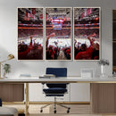 Carolina Hurricanes Ice Hockey Stadium Wall Art, Carolina