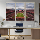 Florida Tampa Raymond James Stadium Wall Art Canvas Print - by MyGreatCanvas | Canvas Wall Art Prints | Photo Prints & Wall Decor