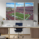 Florida Tampa Raymond James Stadium Wall Art Canvas Print -
