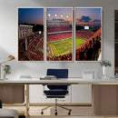 NC State Wolfpack Football Team Print - Raleigh