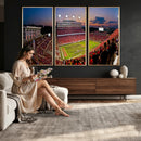 NC State Wolfpack Football Team Print - Raleigh