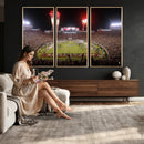 Framed Florida State Seminoles Football Team Print -