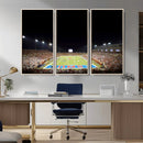 SMU Mustangs Football Team Print - Dallas Gerald J. Ford