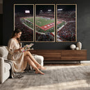 Houston Cougars Football Team Print - Houston TDECU Stadium