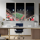 Houston Cougars Football Team Print - Houston TDECU Stadium by MyGreatCanvas | Canvas Wall Art Prints | Photo Prints & Wall Decor