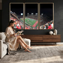 Houston Cougars Football Team Print - Houston TDECU Stadium