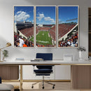 Virginia Tech Hokies Football Team Print - Blacksburg Lane