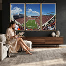 Virginia Tech Hokies Football Team Print - Blacksburg Lane