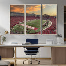Camp Randall Stadium Wisconsin Badgers Large Wall Art Canvas