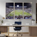 Brigham Young University Cougars Football Print Canvas -