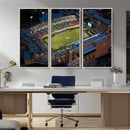 University of North Texas Mean Green Football Artwork,