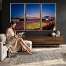 Wolfpack Football Team Wall Art Print - Raleigh