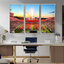 North Carolina State University Canvas Print, North Carolina