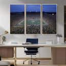 University of Michigan Wolverines Football Team Print - Ann by MyGreatCanvas | Canvas Wall Art Prints | Photo Prints & Wall Decor