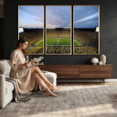 University of Michigan Wolverines Football Team Print - Ann