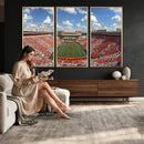 Oklahoma State Cowboys Football Team Print - Stillwater
