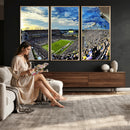 Framed USF Bulls Football Team Print - Tampa Raymond James