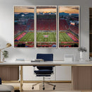 Framed Arizona Wildcats Football Team Print - Tucson Arizona by MyGreatCanvas | Canvas Wall Art Prints | Photo Prints & Wall Decor