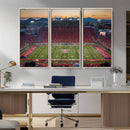Arizona Wildcats Football Team Print - Tucson Arizona by MyGreatCanvas | Canvas Wall Art Prints | Photo Prints & Wall Decor