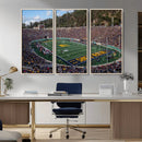 University of California Golden Bears Football Team Print - by MyGreatCanvas | Canvas Wall Art Prints | Photo Prints & Wall Decor