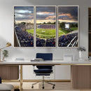 Duke University Blue Devils Football Team Print - Durham