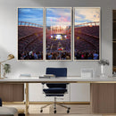 Denver Broncos Football Team Print Canvas- Empower Field at