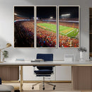 Iowa State University Cyclones Canvas Print, Football Team