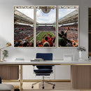 Miami Hurricanes Football Team Wall Art Print - Miami Hard