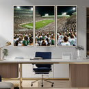 Michigan State Spartans Football Canvas Print - East Lansing