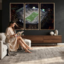 Michigan State Spartans Football Team Print - East Lansing