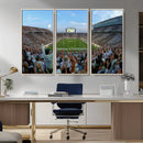 Michigan State Spartans Football Team Art Print - East