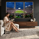 Michigan State Spartans Football Team Print - East Lansing