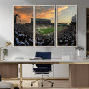 Michigan State Spartans Football Team Print - East Lansing
